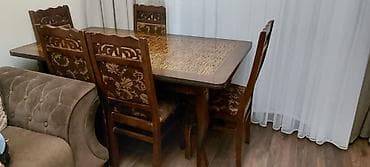 İşlənmiş, 6 stul