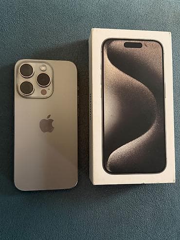 apple mac mini: IPhone 15 Pro, Natural Titanium — 4