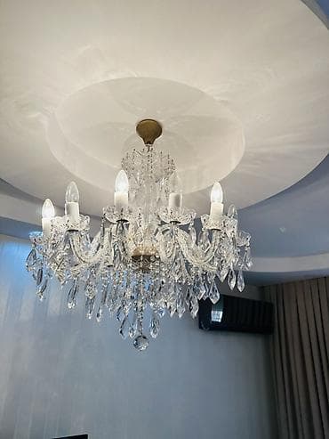 cılciraq: Çılçıraq, 10 və daha çox lampa, Xrustal — 3