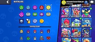 stranger things yumurta: Brawl Stars oyun hesabı – yüksək trofey və zəngin kosmetik kolleksiya — 5