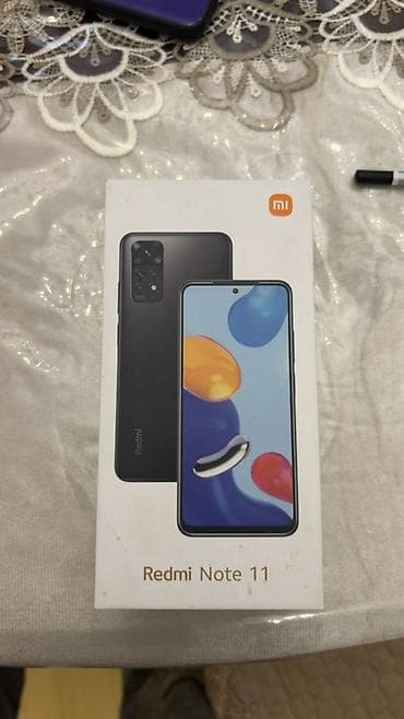 android tv box mi: Redmi Note 11, 128 GB, rəng - Mavi, Barmaq izi — 4