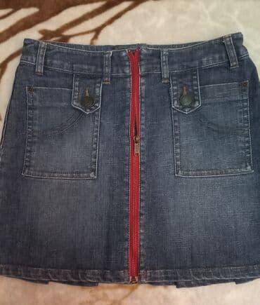Digər qadın geyimləri: Джинсовая юбка MEXX в отличном состоянии — 1