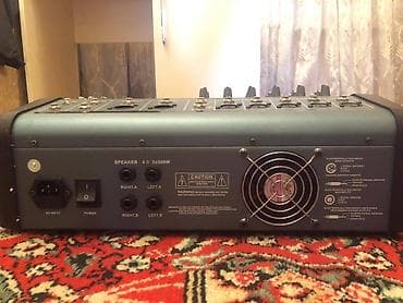 ses mixeri: Yamaha Professional Mixer PM60-MP3. Az işlənib təzədən seçilmir — 3