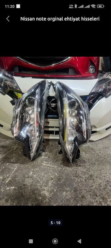 задняя фара на ниссан примера р12: Комплект, Ближний, дальний свет, Nissan, 2017 г., Оригинал, Япония, Б/у — 4