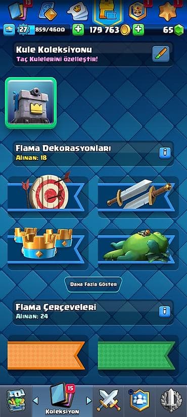 Книги и журналы: - Kral səviyyəsi: 27 - Kubok: 4600 - Ad: LegasyXX (klan yoxdur) - — 5