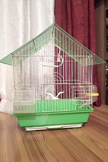 Quş qəfəsi – damlı model Bakıxanov qəs. - Material: metal barmaqlı