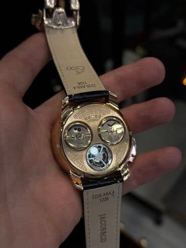 saat gumuş: Jacob & Co qol saatı Kazino Saat Təp Təzədi ciziqi falan yoxdu — 2