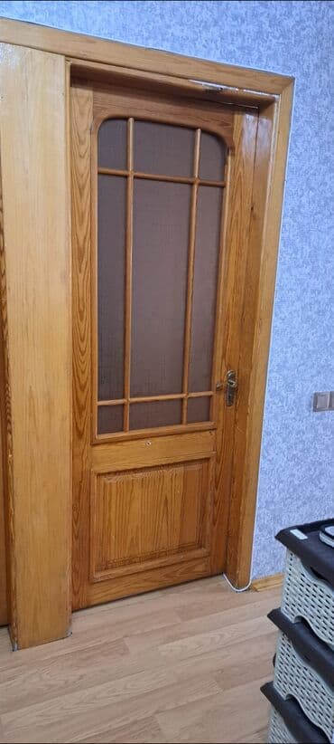 tualet qapısı: Qonaq otağı üçün İşlənmiş Otaq qapısı Ünvandan götürmə — 4