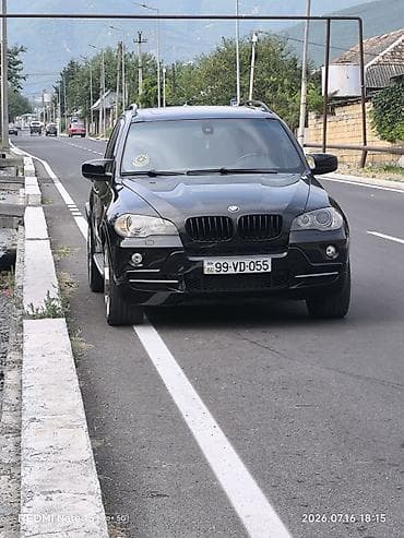 panel satış: BMW X5 (E70) – Qara rəngli, 5 qapılı premium SUV Mühərrik və ötürmə — 7