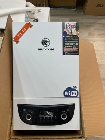 Yeni Kombi 24 kVt, Pulsuz çatdırılma, Ödənişli quraşdırma, Zəmanətli, Kredit var