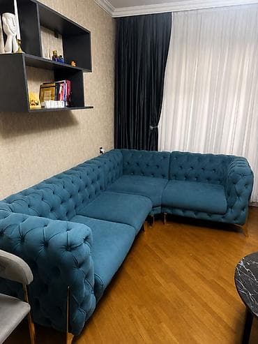 честер диван: Künc divan, İşlənmiş, Açılmayan, Parça — 2