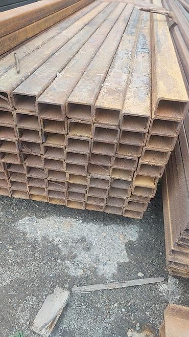 Məhəccərlər: Müxtəlif ölçülü kvadrat metal profillər. Bu profillər tikinti və — 4