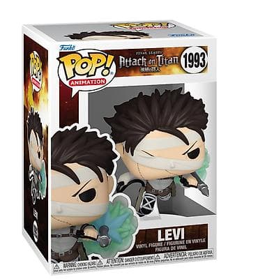 oyuncaqlar masin: Məhsul: Funko Pop! Animation – Attack on Titan Final Season: Levi — 1