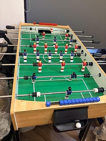Masaüstü Futbol (Kicker) – 123 sm Böyük Ölçülü Açıqlama: Ev, ofis — 1