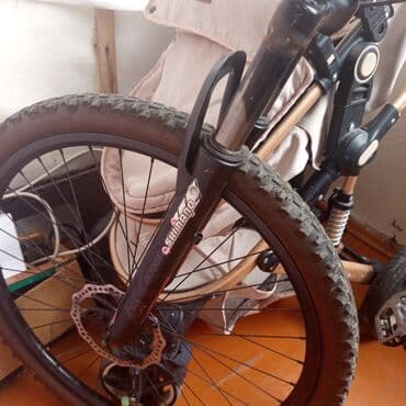 трехколесный велосипед с ручкой: Горный велосипед 26" — 6