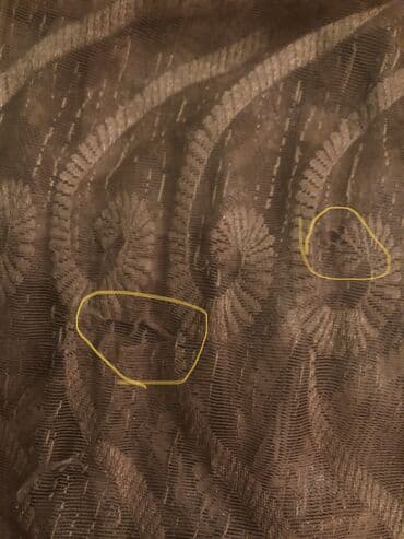 taxta jaluzler: İşlənmiş, Pərdə, rəng - Qızılı — 4