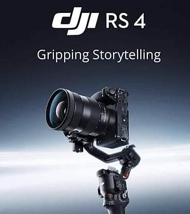 soyuducular iwlenmiw: DJI RS 4 – peşəkar kamera stabilizatoru - 3 oxlu əl gimballı sistem - — 1