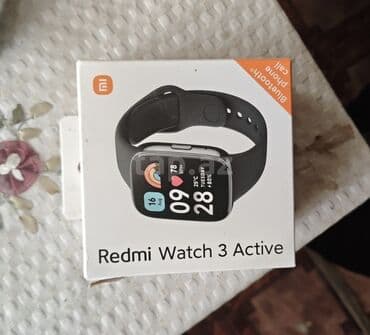 brend qadin geyimleri instagram: İşlənmiş, Smart saat, Xiaomi, Sensor ekran, rəng - Qara — 1