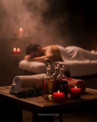 qarin eritmek ucun masaj: Массаж горячими камнями, Для мужчин, В клинике — 5