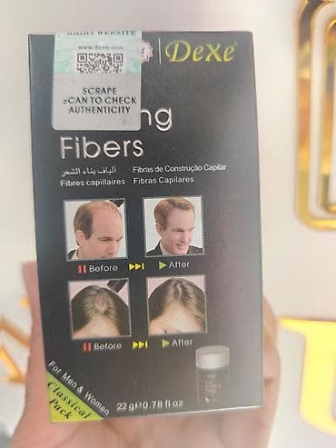 antik etir: Dexe Hair Building Fibers – saç tökülməsi və seyrəklik üçün ani — 3