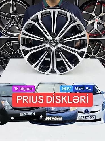 sukan dəsti: Disk Toyota R 15, 5 Boltlu — 10