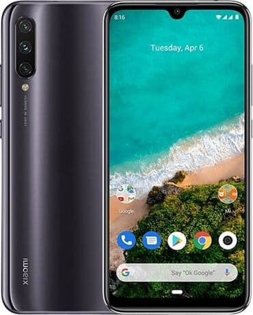 сотовый телефон fly ff249 черный: Xiaomi Mi A3, 64 ГБ, цвет - Черный, 
 Отпечаток пальца — 1