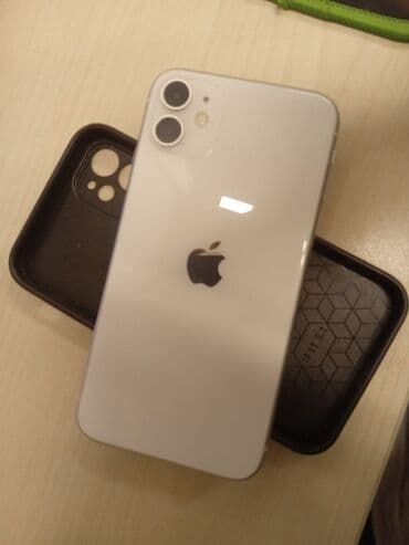 iphone 11 arxalıq: IPhone 11, 64 GB, Ağ, Face ID — 3