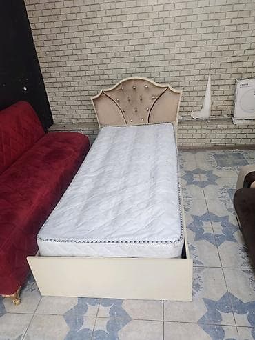 Təknəfərlik çarpayı, Bazasız, Matras ilə, Siyirməsiz