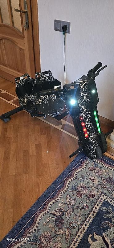 uşaq üçün masinlar: Elektrikli drift kart (hoverkart) – güclü LED işıqlar və “şimşək” — 1