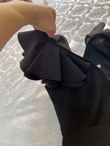 танцевальные группы на свадьбу: Qara kokteyl donu – Brenda & Melrose - Rəng: dərin qara - Kəsim — 4