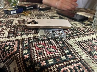 iphone 16 pro ikinci el: IPhone 16 Pro, 256 GB, Desert Titanium, Face ID — 6