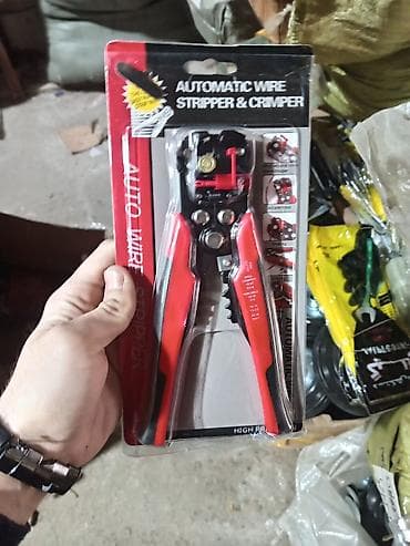 Avtomatik kabel soyucu və sıxıcı (Automatic Wire Stripper &