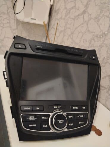 2014 Hyundai SantaFe üçün original multimedia başlıq (head unit) -