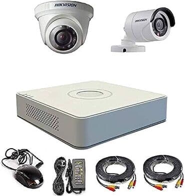 muşahidə kameralari: Təhlükəsizlik sistemləri Qiymətə daxildir: 🔰4 ədəd iç və çöl 2 mpx — 6