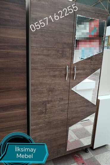 Yeni, Açılan, 2 qapılı Düz dolab, Dolab-asılqan, Türkiyə