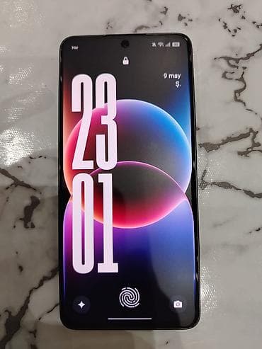 Oppo Reno 13 F, rəng - Qara, Barmaq izi