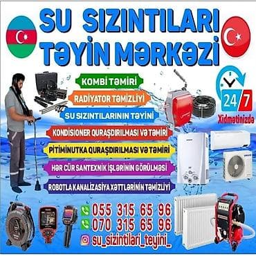 kombi satiwi: Kombi təmiri Radiator təmizliyi Su sizintilari kondısaner — 1