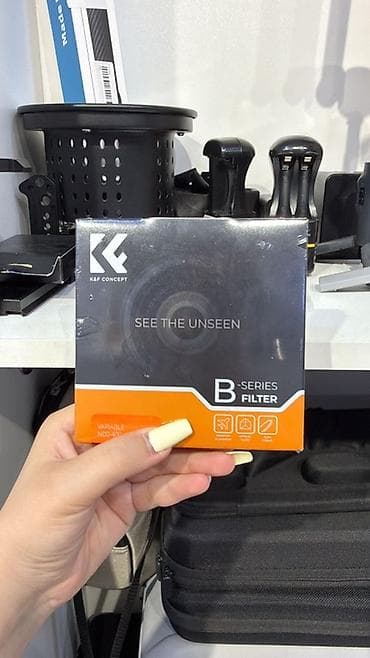 K&F Concept B-Series Filter – dəyişən ND filtr (ND2–400) - Foto lalafo.az -da K&F Concept B-Series Filter – dəyişən ND filtr (ND2–400) - Foto