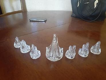 3d divar saatlari: Sovet dovrunun fiqurlari, 1 boyuk 6 balaca qu qushlari. 10 azn — 5