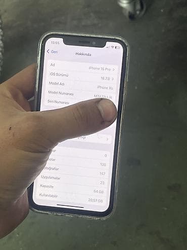 apple watch 745 blue: IPhone Xs, 64 GB, Qızılı — 5