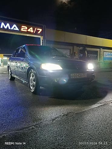 disk r20: Opel Astra G hecbeyk - Kuzov: 4 qapılı sedan, tünd rəng - Mühərrik — 2