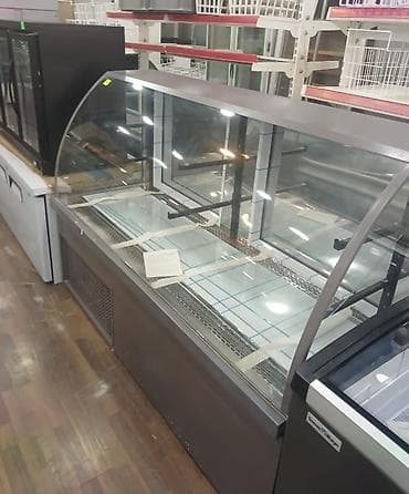 Soyuduculu vitrin – qida vitrin şkafı - Tip: Şüşəli, qapalı ön vitrin