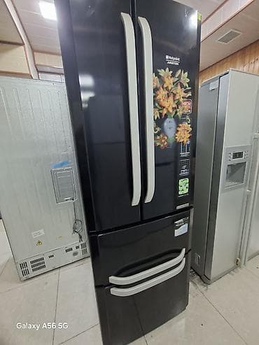 sud seperatoru: Hotpoint Ariston çoxqapılı soyuducu - Rəng: parlaq qara, gümüşü — 1