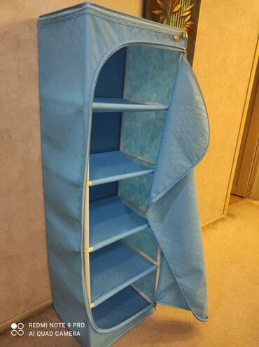 купить бу шкаф для одежды: Oğlan üçün, 5 qapı, Düz dolab — 2