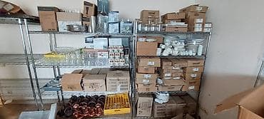 Kafe-restoran üçün qab-qacaq və servis ləvazimatları dəsti -