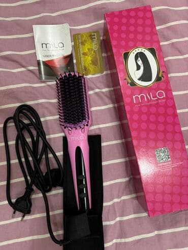 braun saç ütüsü: Mila Hair Straightener Brush – saç düzləşdirən daraq Xüsusiyyətlər: - — 1