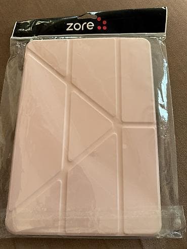 ipad mini 6 cellular: Planşet qabı çəhrayı rəng. 11” üçündür universaldır yanında qelemi — 1