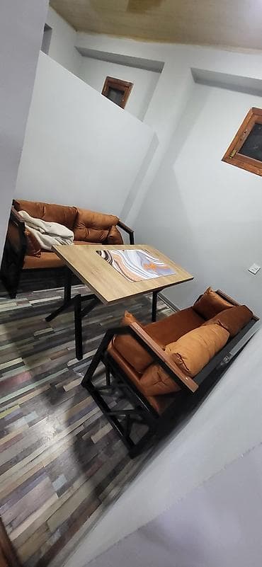 ustullar: Skameykalar ilə, Düz masa, 4 nəfər, Azərbaycan, Zəmanətli, Kredit yoxdur, Ödənişli quraşdırma — 3