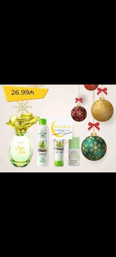 kaoyo kremi: Jolie Jolie Qadın Ətri 50 ml Duş Geli 200 ml Əl Kremi 75 ml — 1