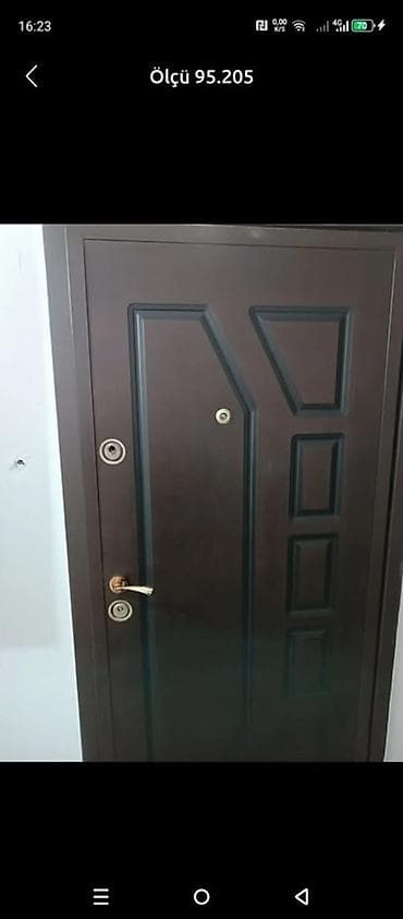 Mənzil üçün İşlənmiş Giriş qapısı Glazok ilə, Zəmanətsiz, Ödənişli quraşdırma, Ünvandan götürmə